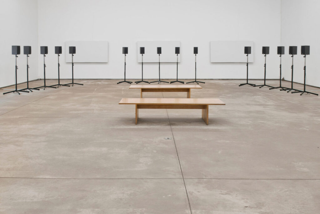 Janet Cardiff, Forty Part Motet, Inhotim