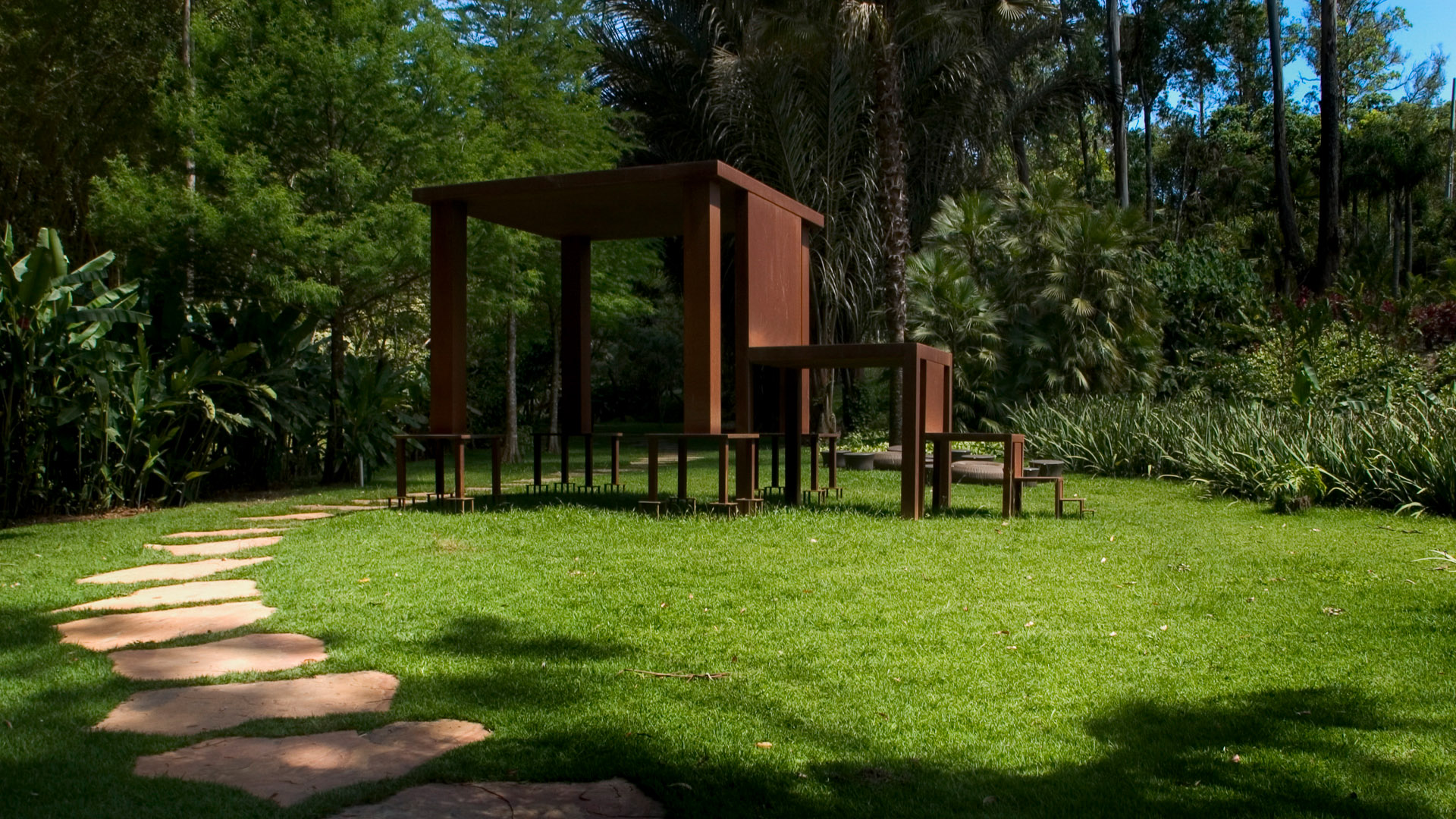Obra Inmensa, 1982-2002, de Cildo Meireles. Acervo de arte contemporânea Inhotim