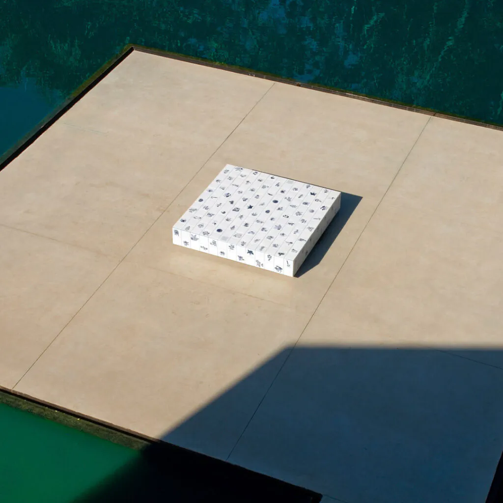 Adriana Varejão, Panacea Phantastica, 2004-08, serigrafia sobre azulejo, 40 x 202 x 202 cm. Foto: Eduardo Eckenfels