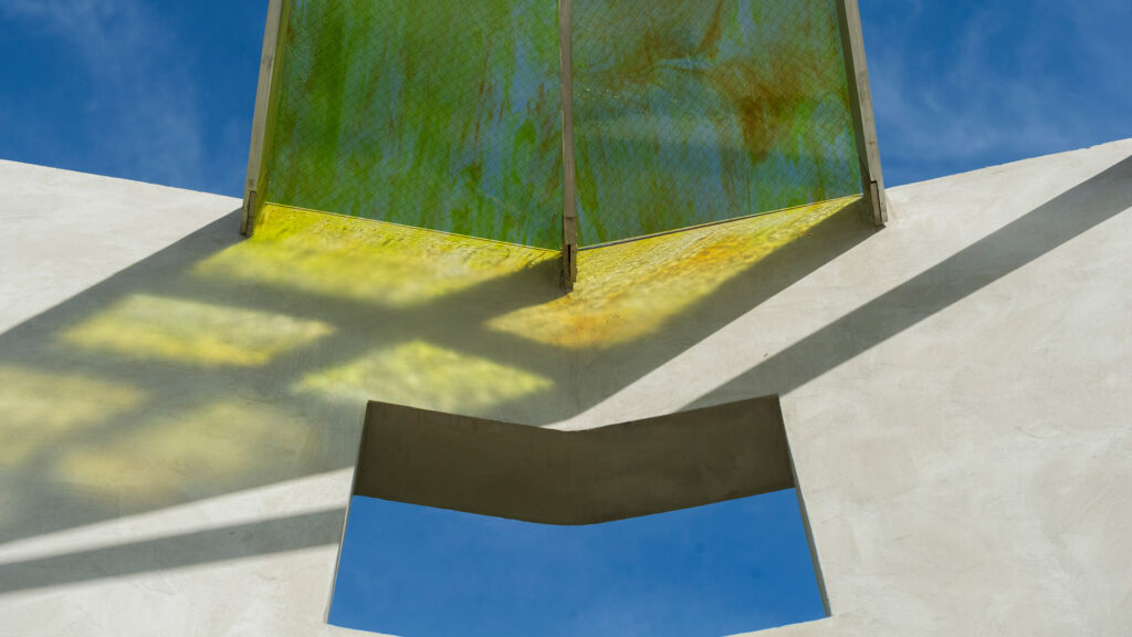 Obra Sem título, 2019, de Robert Irwin. Acervo de arte contemporânea do Inhotim