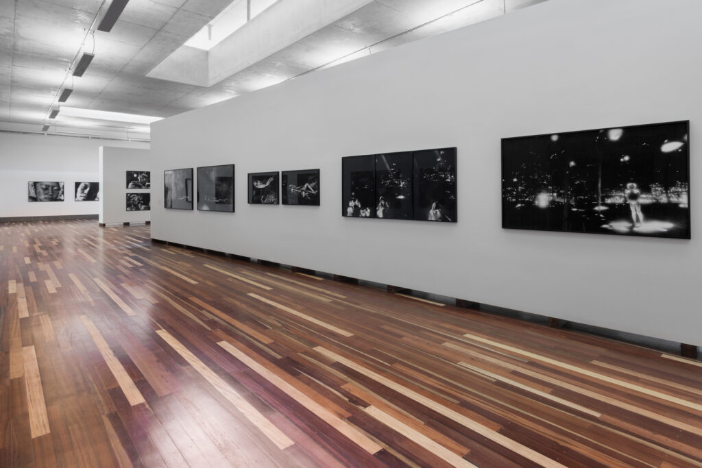 Obra O homem, Claudia Andujar. Acervo de arte contemporânea Inhotim