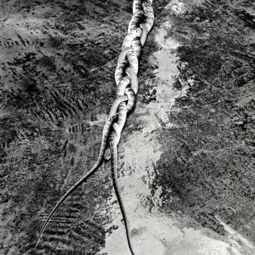 Obra Vanguarda Viperina, 1985, Tunga. Acervo de arte contemporânea Inhotim