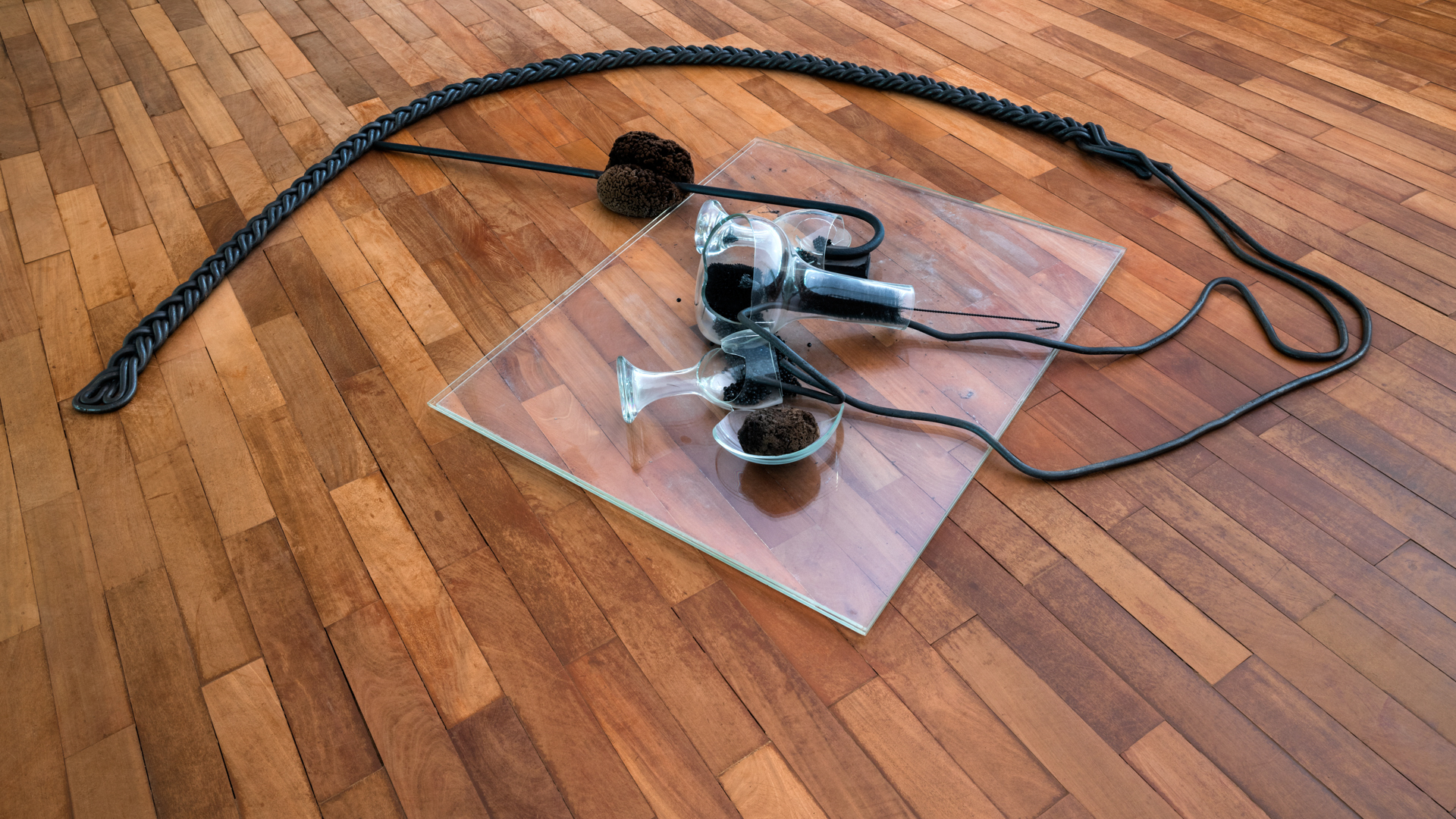 Obra sem título, 1999, de Tunga. Acervo de arte contemporânea Inhotim