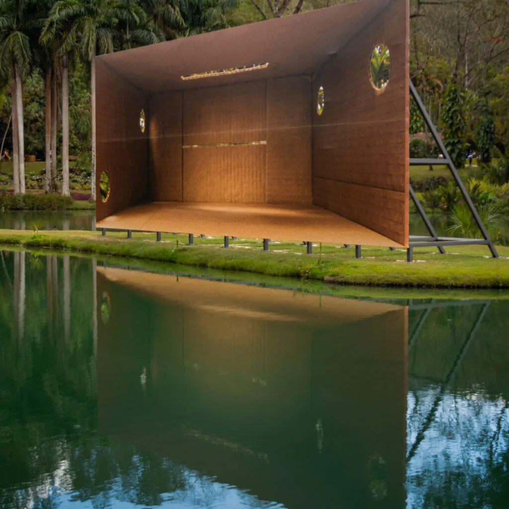 inhotim art contemporany botanical garden luca koch home