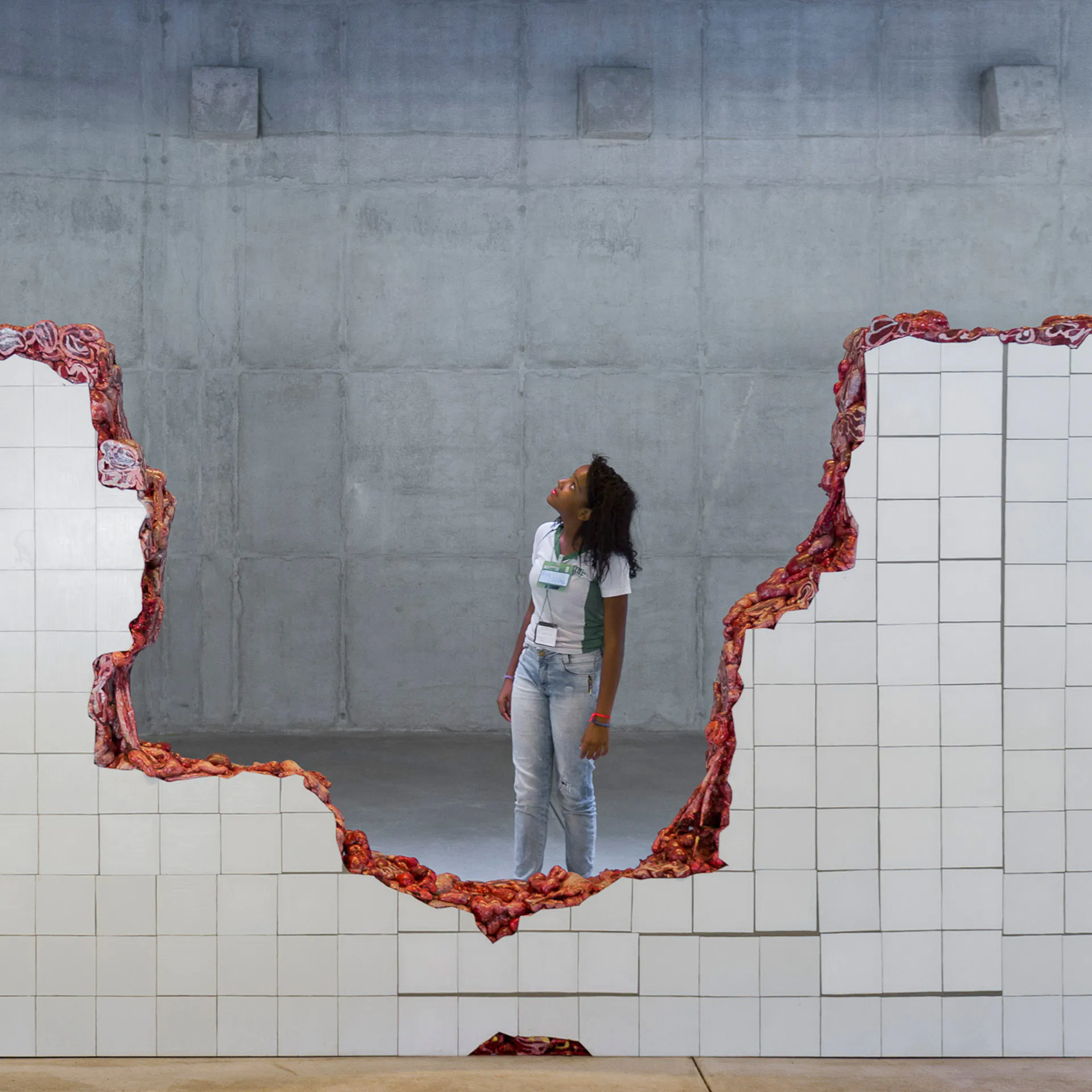 The visits will approach some works by women artists on view at Inhotim. Foto: William Gomes