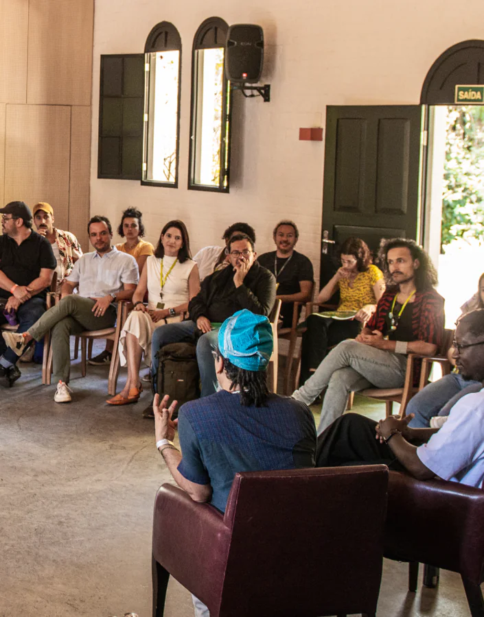  In the August edition of Meetings with Inhotim, community leaders reflect on local cultural aspects. Photo: Daniela Paoliello