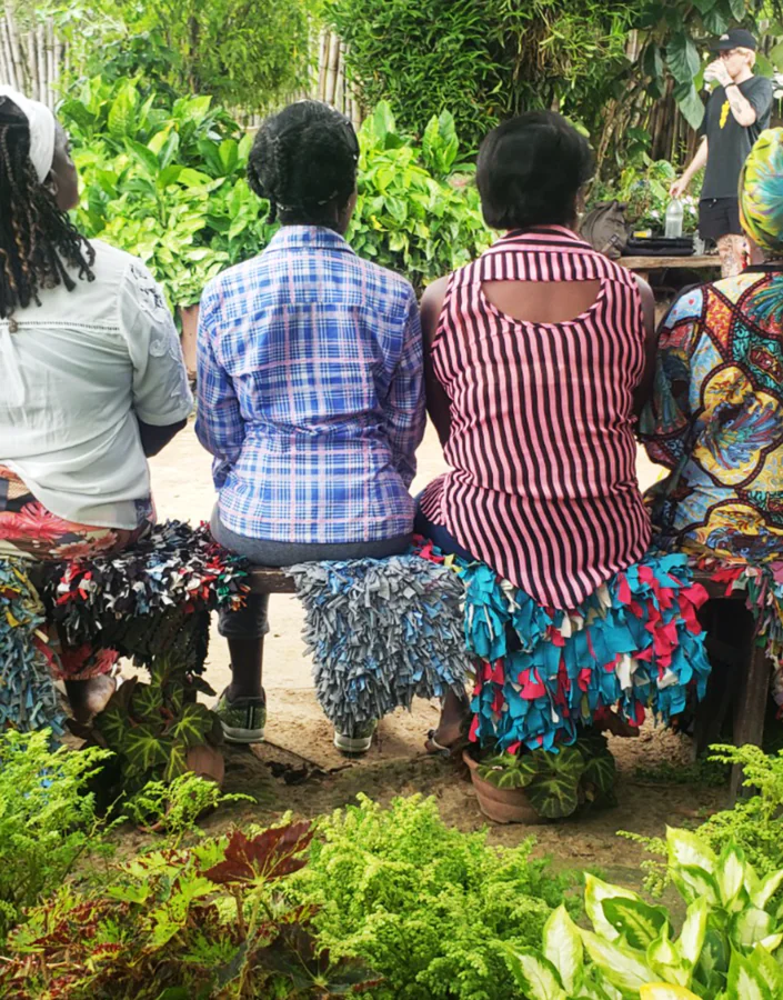 In the September edition of Meetings with Inhotim, the book “O que o nosso povo contou” [What our people has told us] is launched. Photo: Francisca Caporalli.