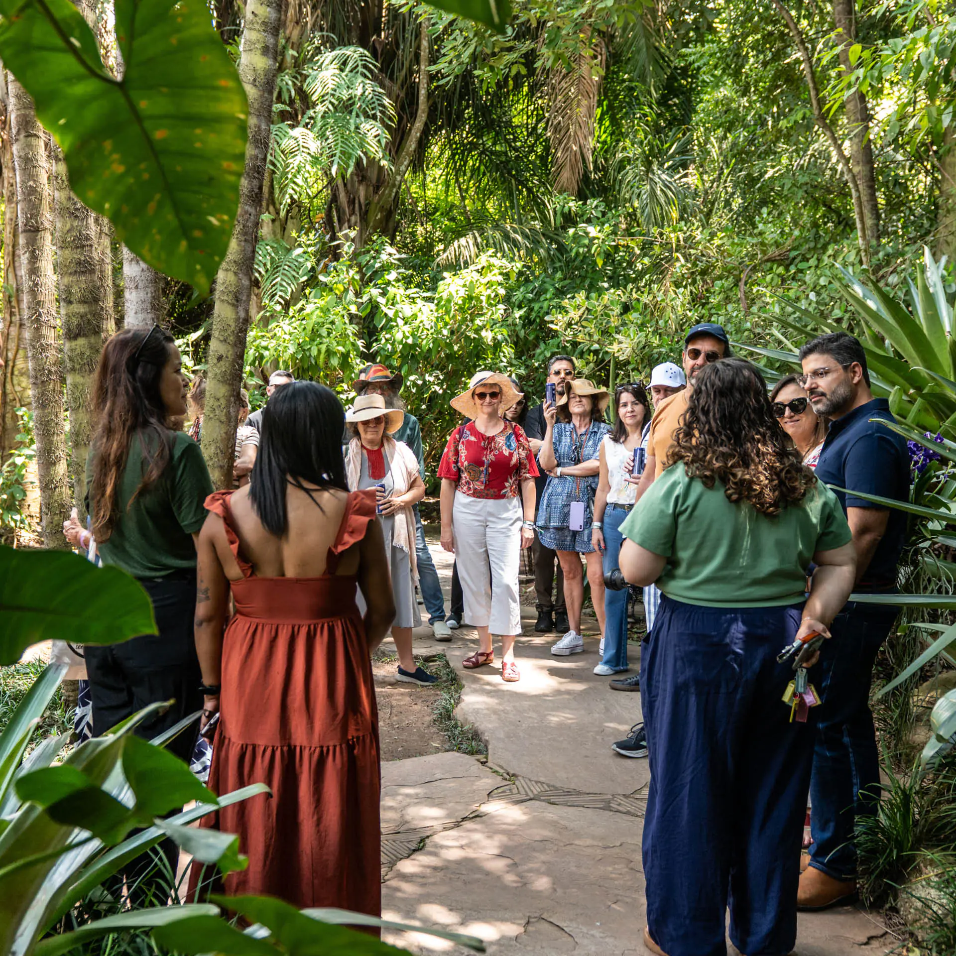 Participe das Conversas sobre o Acervo do Inhotim: gratuitas para visitantes e destinada a pessoas de todas as idades.  Foto: Daniela Paoliello