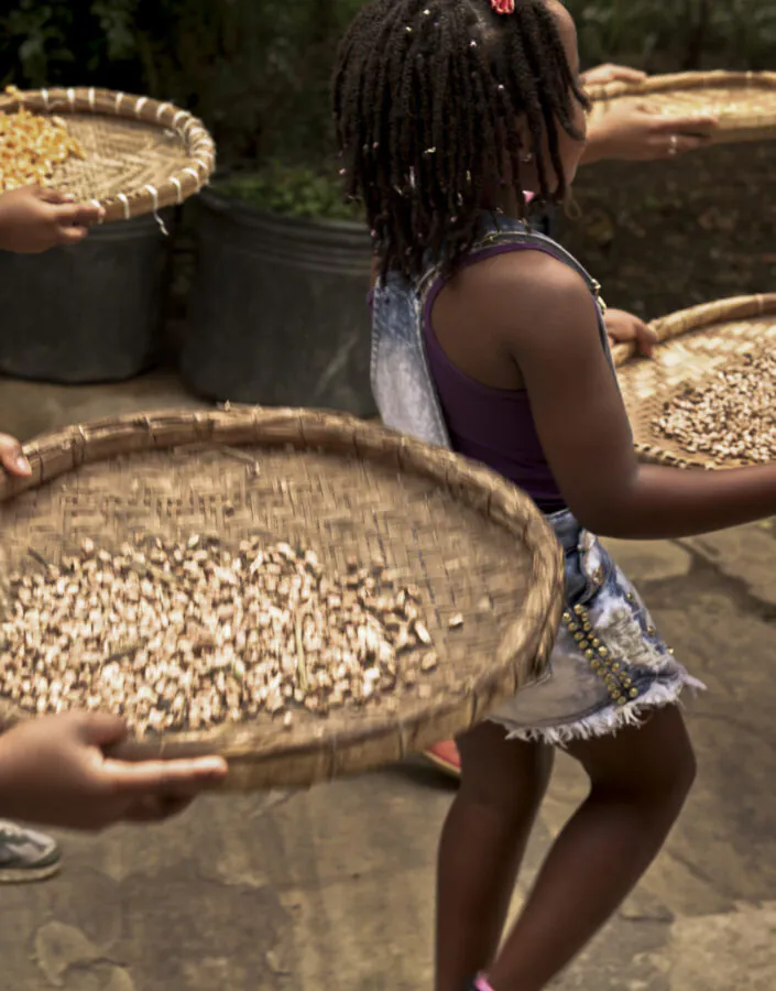 Percussão Quilombola no Inhotim em Brumadinho