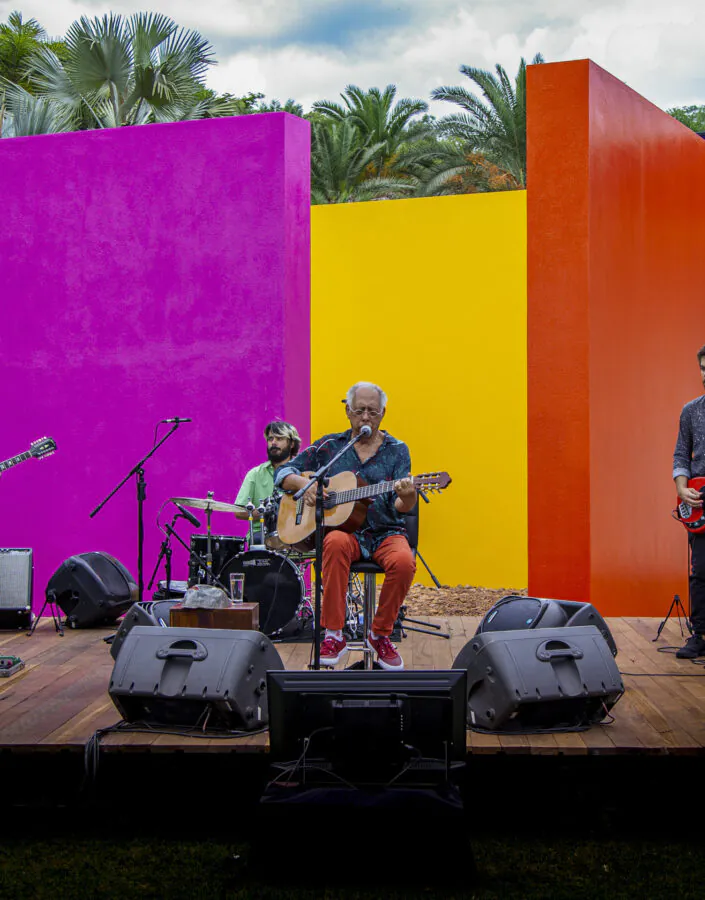 The first virtual edition of Inhotim em Cena, on 2020.