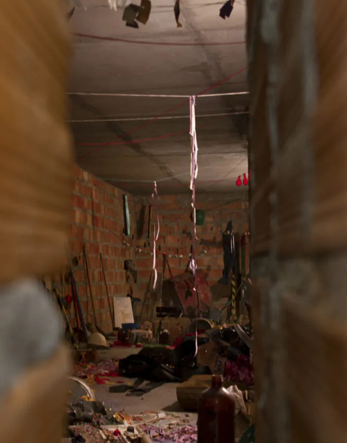 Fissura (da série Mapas), 2011, on detail.