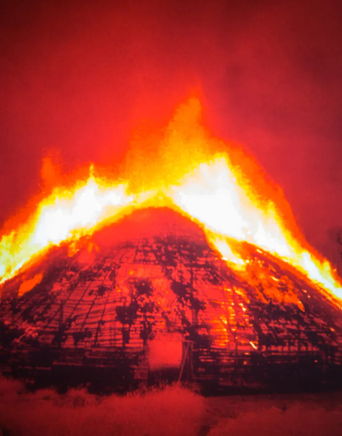 Claudia Andujar, Gisela Motta e Leandro Lima, Yano-a, 2005, [detalhe]. Foto: Leo Lara/Área de Serviço