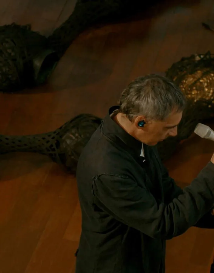 Arnaldo Antunes na Galeria Psicoativa Tunga abre a programação de 2021. Foto: Raval