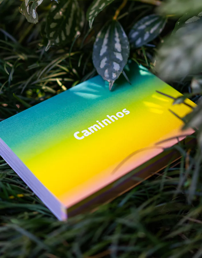  Informações sobre Galerias, Jardins Temáticos, espécies botânicas e obras ao ar livre do Inhotim estão reunidas no guia Caminhos. Foto: Brendon Campos