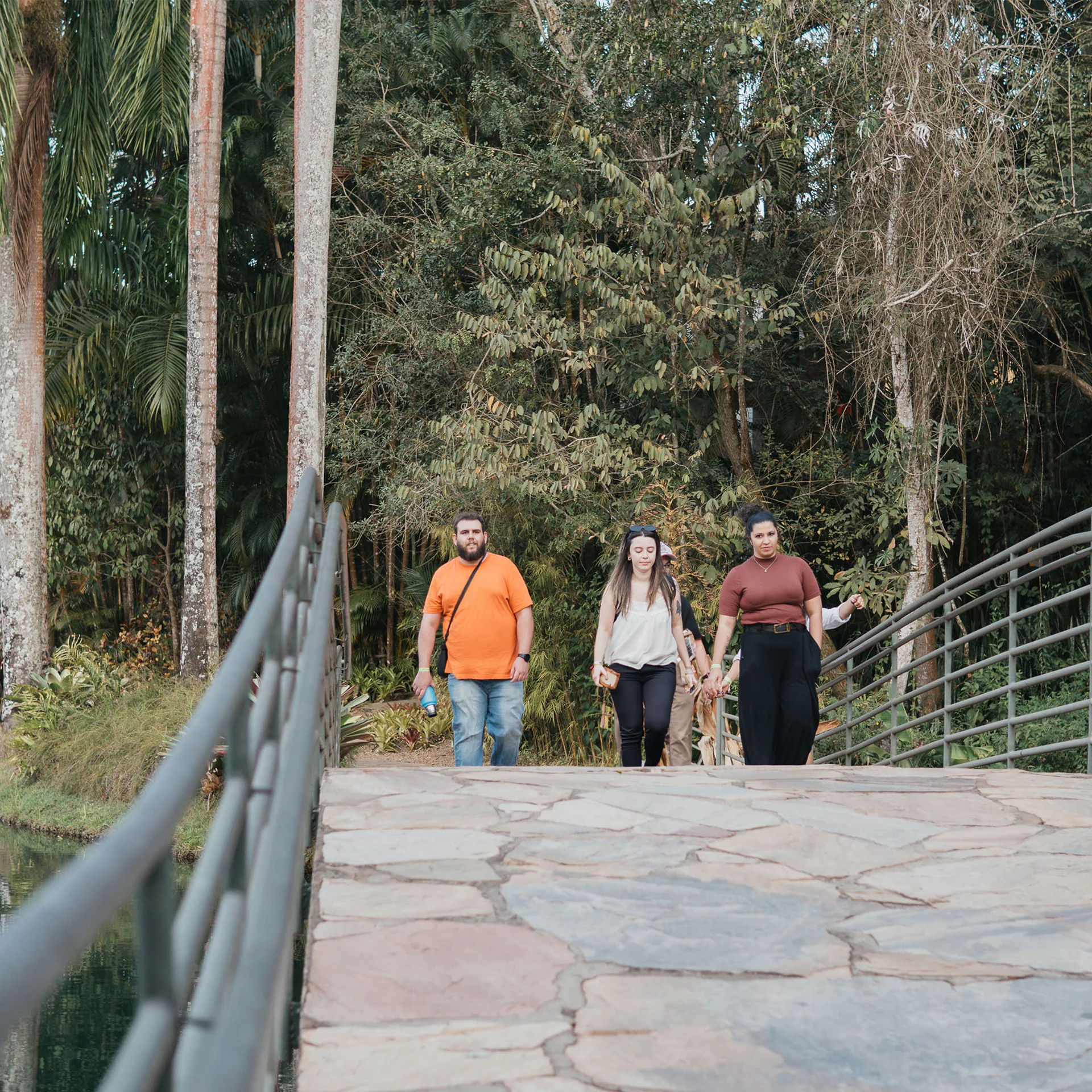 Programa leva moradores e moradoras de Brumadinho para participar do festival Jardim Sonoro. Foto: William Gomes