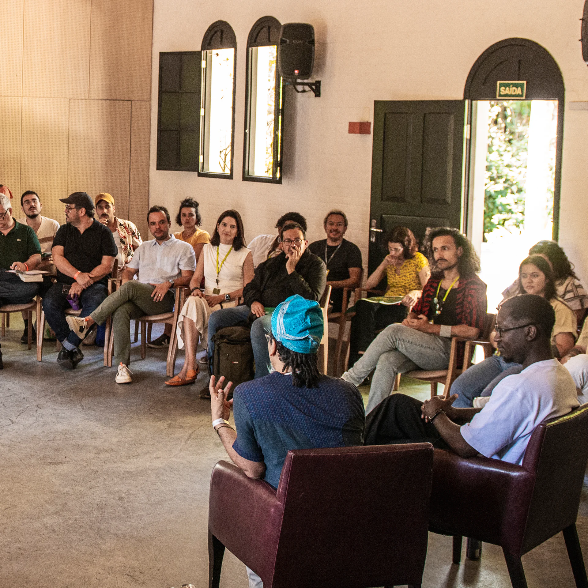  In the August edition of Meetings with Inhotim, community leaders reflect on local cultural aspects. Photo: Daniela Paoliello