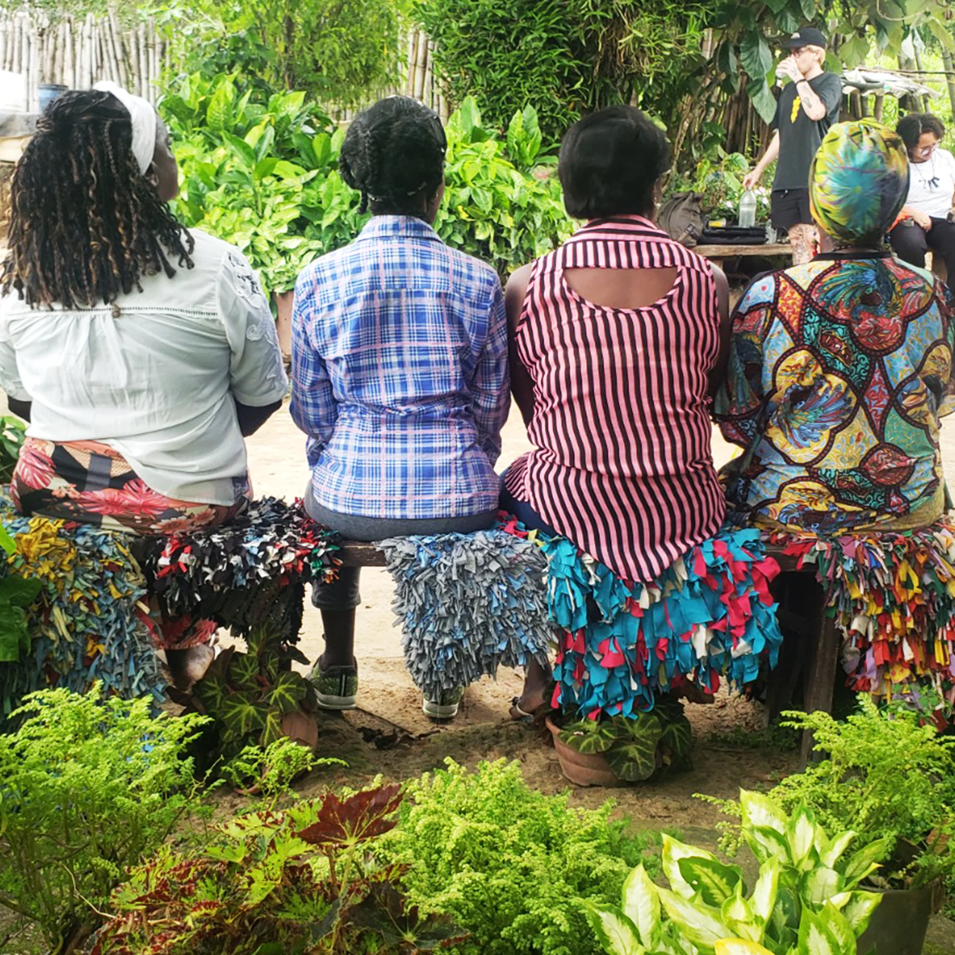 In the September edition of Meetings with Inhotim, the book “O que o nosso povo contou” [What our people has told us] is launched. Photo: Francisca Caporalli.
