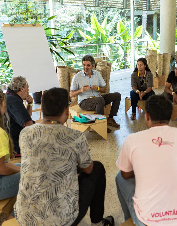 Em novembro, a diretoria de Educação traz para o Encontros com Inhotim a apresentação dos desafios e propostas para 2024 e 2025. Foto: Brendon Campos