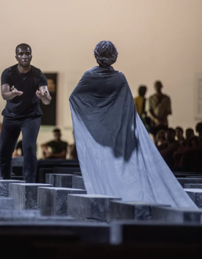 Performance by Grada Kilomba, workshops and panoramic visits are highlights of February at Inhotim. Photo:  Daniela Paoliello