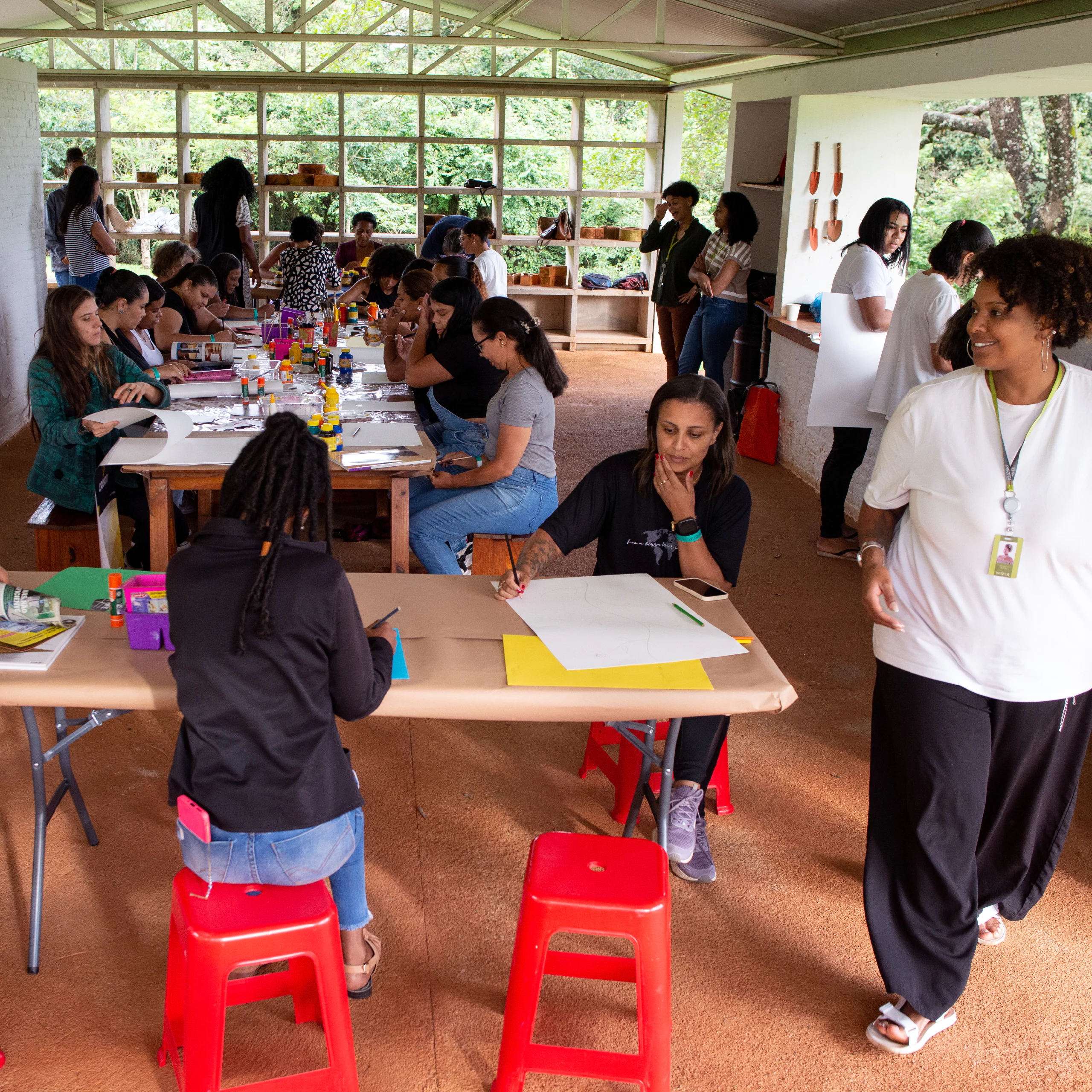 Projeto Lab Mães 2025 fomentou os sonhos e o empreendedorismo entre mulheres de Brumadinho. Foto: Giselle Dietze