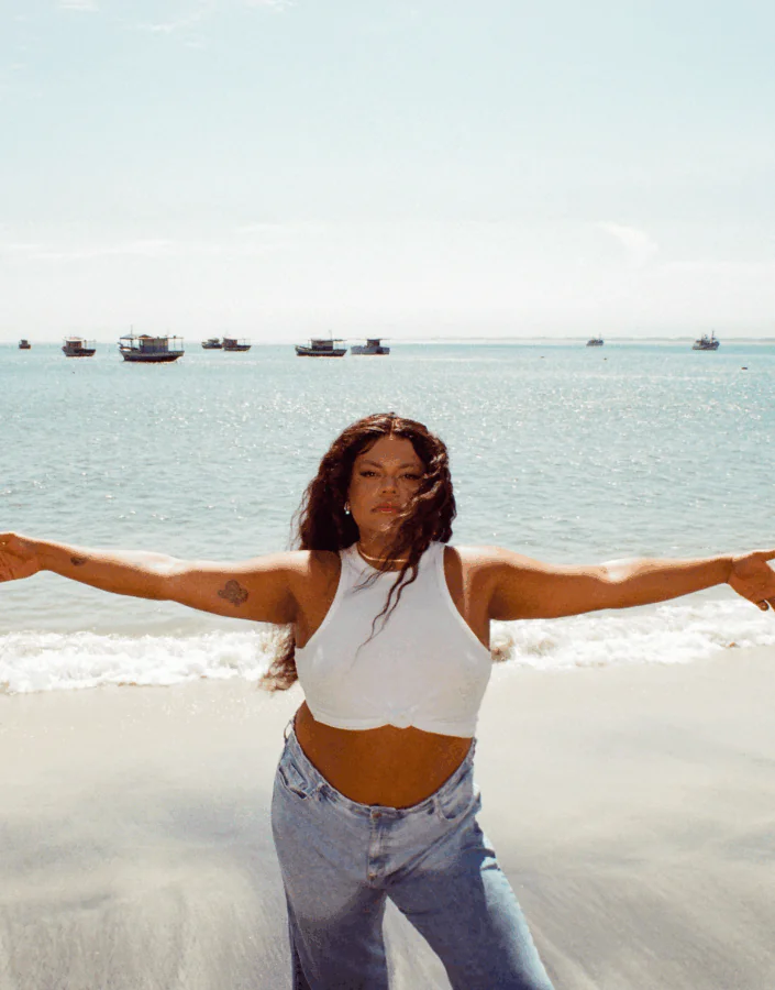 Um dia de reflexão com Rosana Paulino, de São Paulo, e a baiana Ventura Profana.  Foto: Fê Ávila
