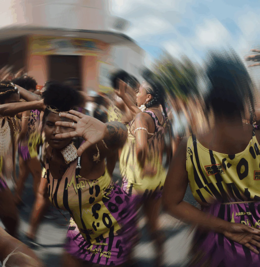 A day of reflection with nutritionist Neide Rigo and Bloco Afro Magia Negra. Photo: Aziza Eduarda
