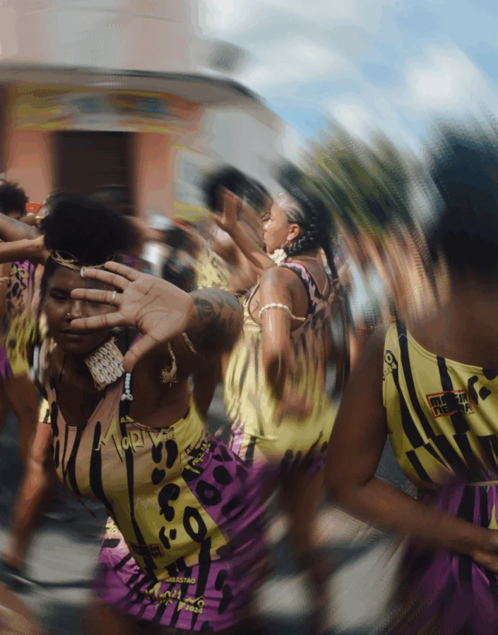 A day of reflection with nutritionist Neide Rigo and Bloco Afro Magia Negra. Photo: Aziza Eduarda
