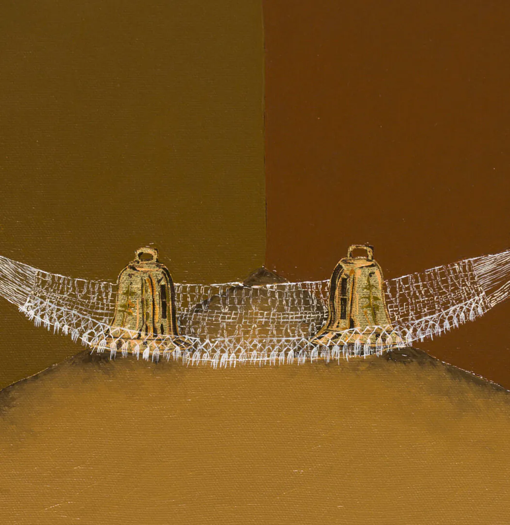 Dalton Paula, Sinos na rede, 2016. Foto de Paulo Rezende