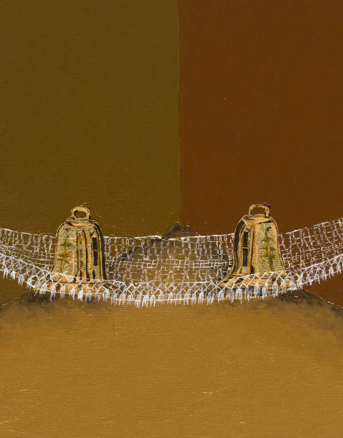 Dalton Paula, Sinos na rede, 2016. Foto de Paulo Rezende