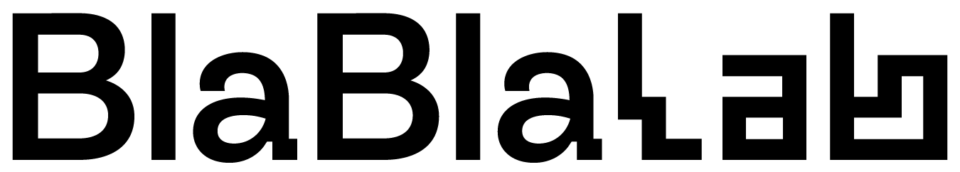 BlaBlaLab Logo Preto