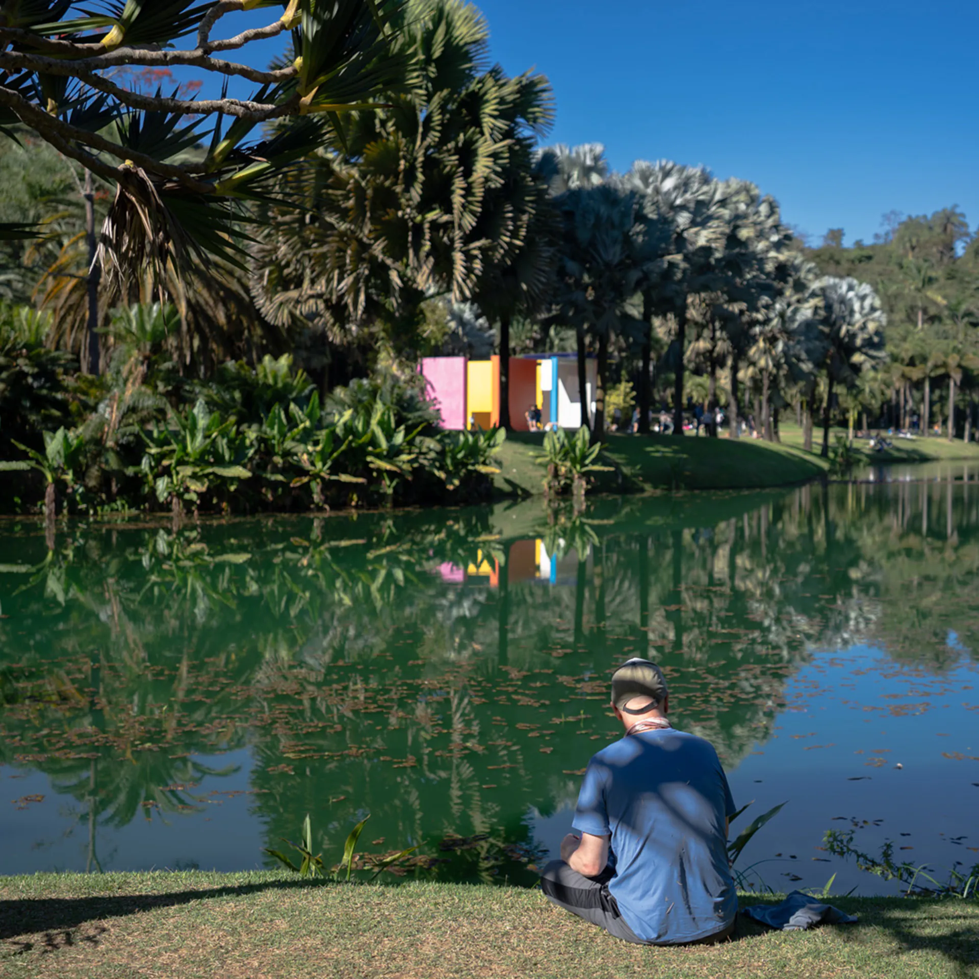 Em agosto, o Inhotim promove uma programação que aproxima pessoas, arte, natureza e conhecimento em diferentes espaços do museu. Foto: Marcela Christo.